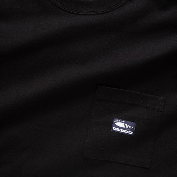 (ZT1236) Fish Bowl Graphic Pocket Tee