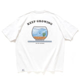 (ZT1236) Fish Bowl Graphic Pocket Tee