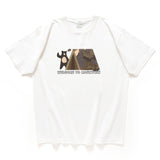 (ZT1248) Camouflage Tent Bear Patchwork Tee