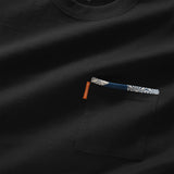 (ZT1257) Fuji & Torii Graphic Pocket Tee