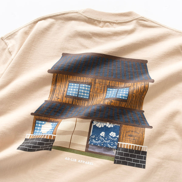 (ZT1268) Japanese House Graphic Tee
