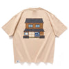 (ZT1268) Japanese House Graphic Tee