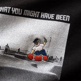 (ZT1269) Never Too Late Embroidery Graphic Tee