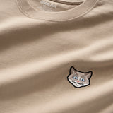 (ZT1277) Lazy Cat Graphic Tee