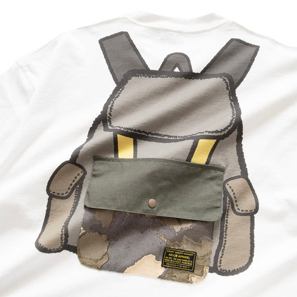 (ZT1280) Backpack Graphic Tee