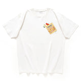 (ZT1355) Gummi Bear Embroidery Pocket Tee