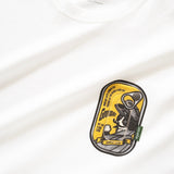 (ZT1387) Canned Cat Graphic Pocket Tee