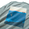 (ZT1388) Otter Graphic Embroidery Tee