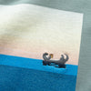 (ZT1388) Otter Graphic Embroidery Tee