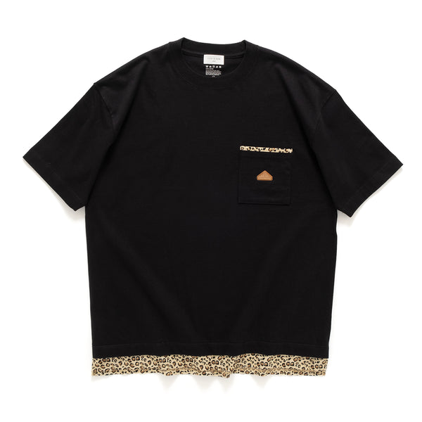 (ZT1391) Leopard Fake Layer Tee