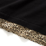 (ZT1391) Leopard Fake Layer Tee