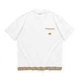 (ZT1391) Leopard Fake Layer Tee