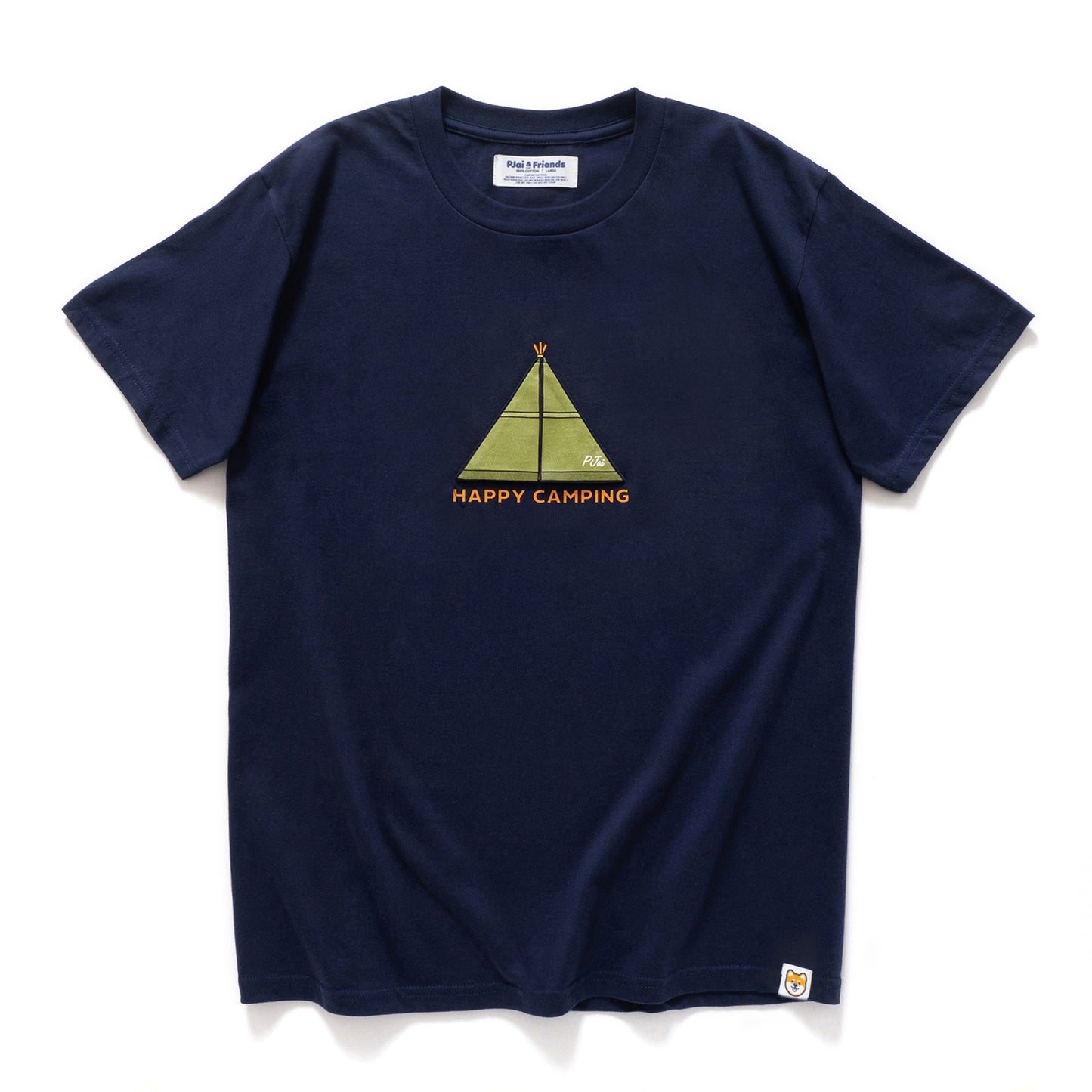 (ZT1392) P仔Happy Camping圖案Tee
