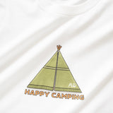 (ZT1392) Happy Camping Graphic Tee