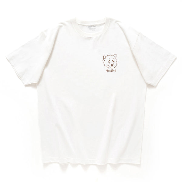 (ZT1403) Shiba Printmaking Patchwork Tee