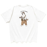(ZT1404) Let's Go Fishing Graphic Embroidery Tee