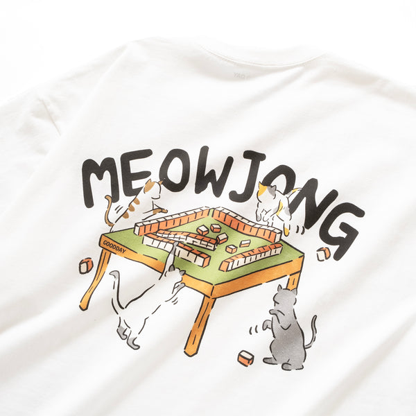(ZT1410) Meowjong Graphic Tee