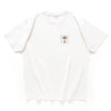 (ZT1411) Camp Fire Embroidery Graphic Tee