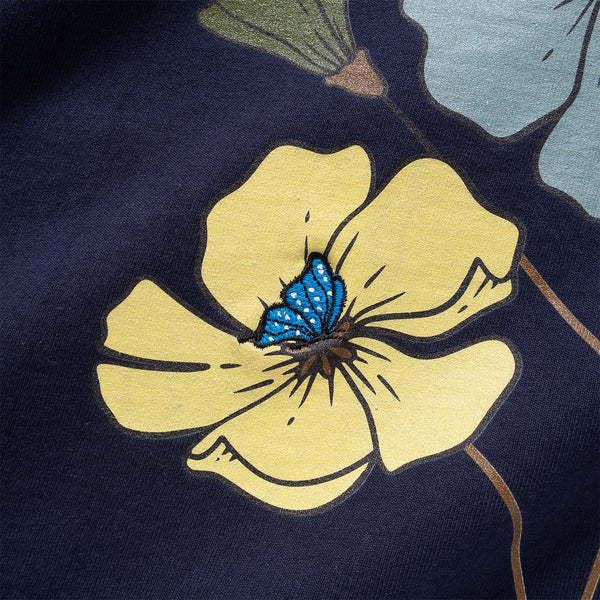 (ZT1415) Butterfly Embroidery Pocket Tee