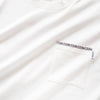 (ZT1415) Butterfly Embroidery Pocket Tee