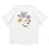 (ZT1415) Butterfly Embroidery Pocket Tee