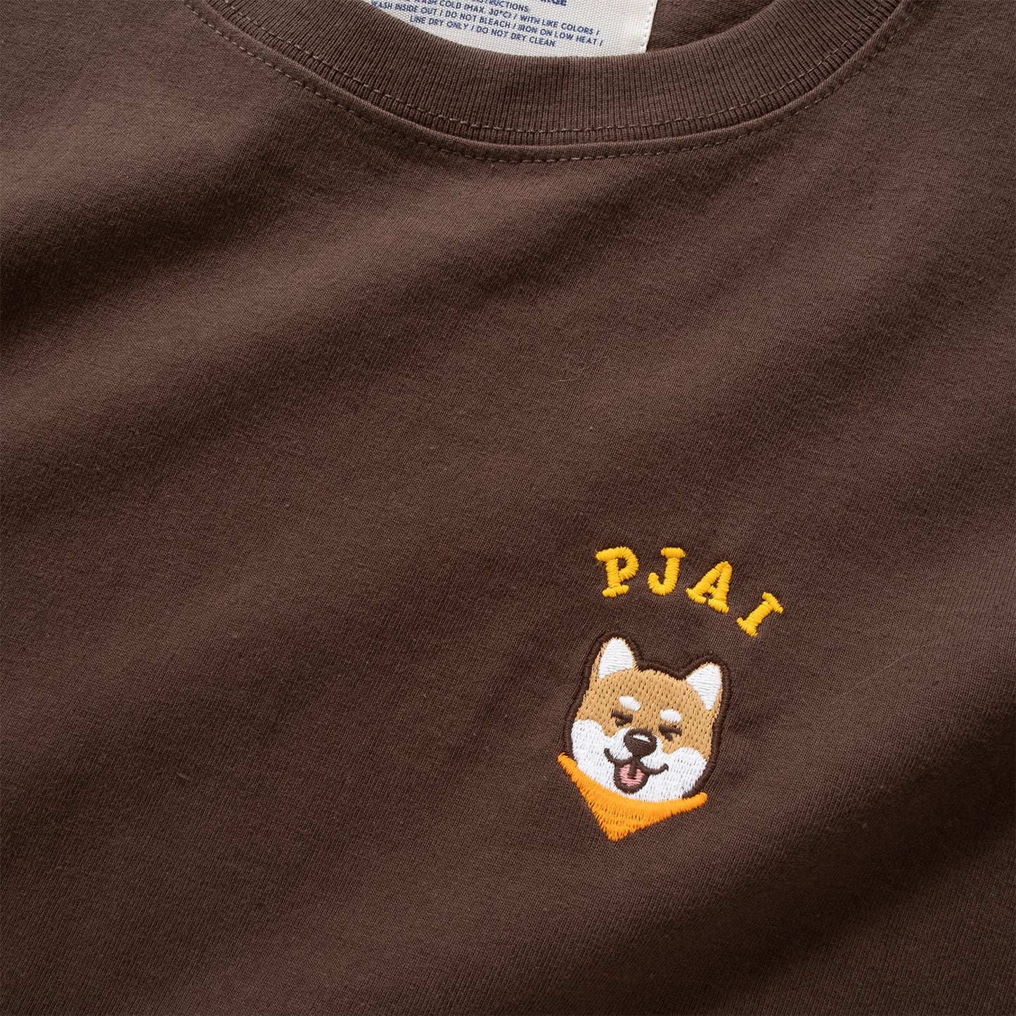 (ZT1429) PJai Graphic Embriodery Tee