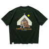 (ZT1472) Camping Together Graphic Pocket Tee