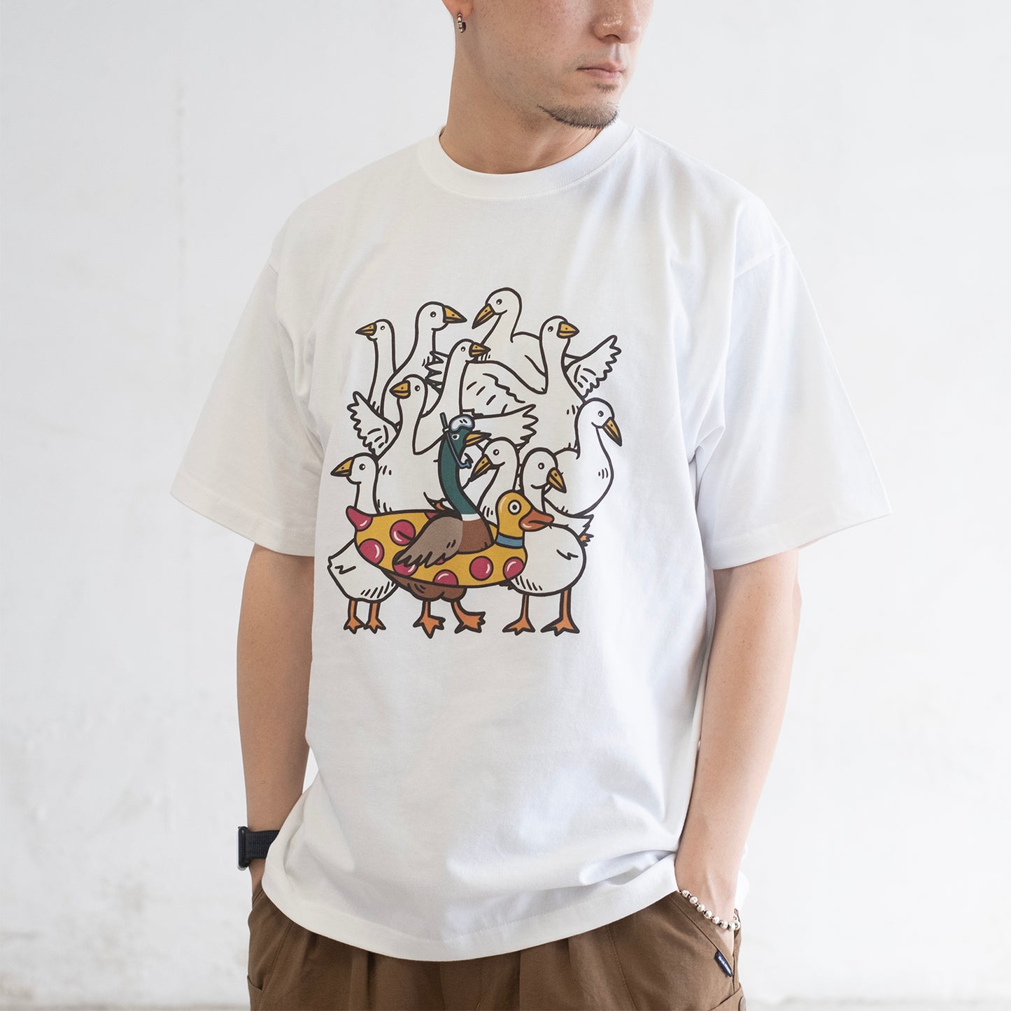 (ZT1633) Outstanding Animals 圖案 Tee