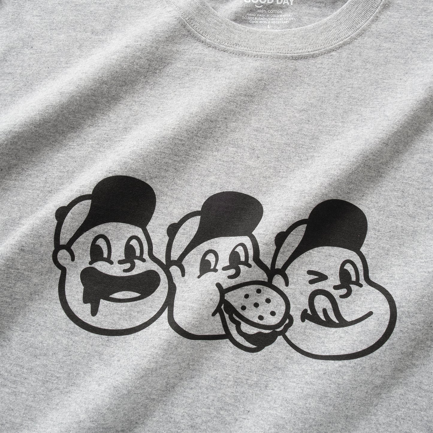 (ZT1645) Eat Now Cry Later 圖案 Tee