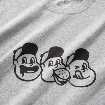 (ZT1645) Eat Now Cry Later 圖案 Tee