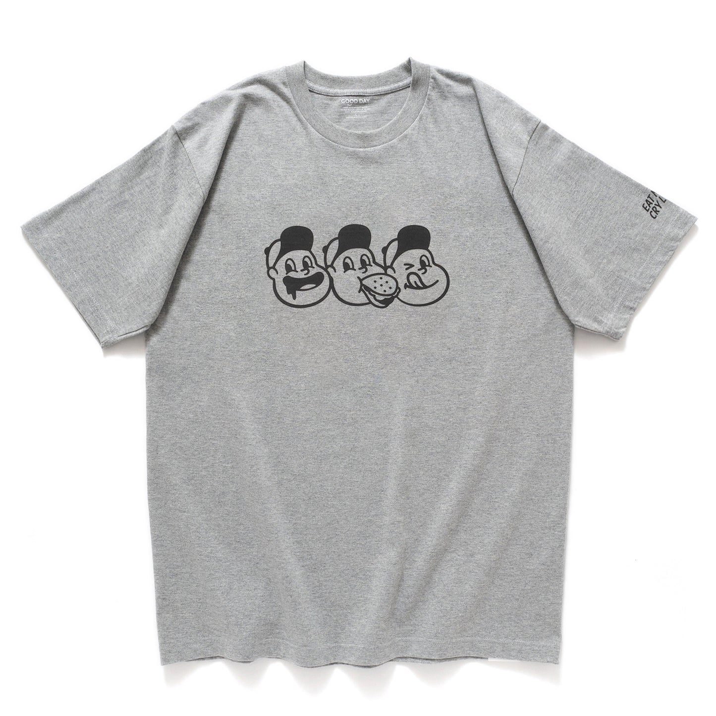 (ZT1645) Eat Now Cry Later 圖案 Tee