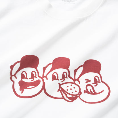 (ZT1645) Eat Now Cry Later 圖案 Tee