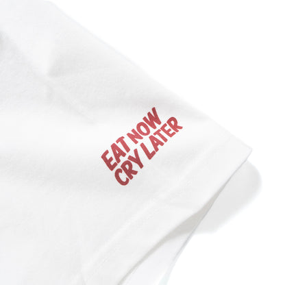 (ZT1645) Eat Now Cry Later 圖案 Tee
