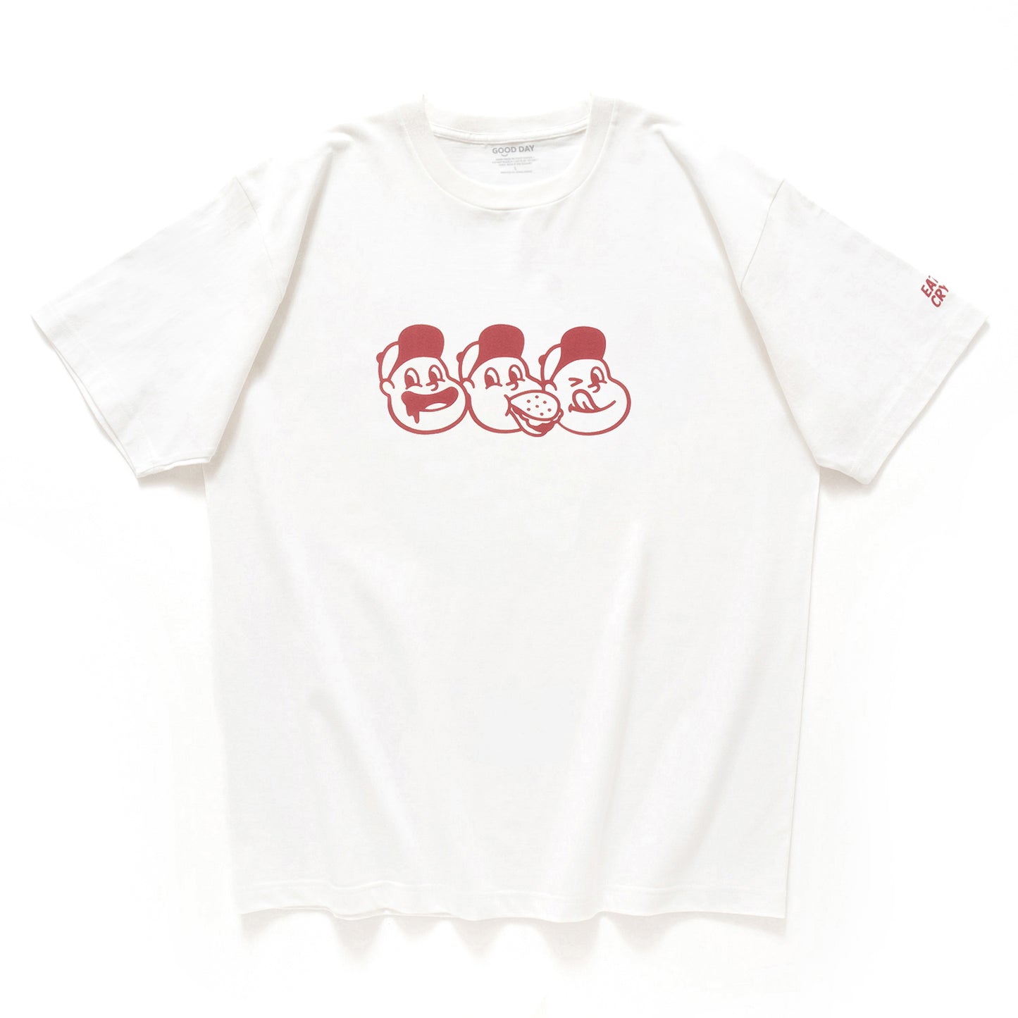 (ZT1645) Eat Now Cry Later 圖案 Tee