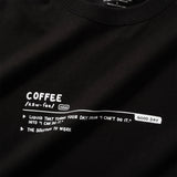 (ZT1655) Coffee Dictionary Graphic Tee