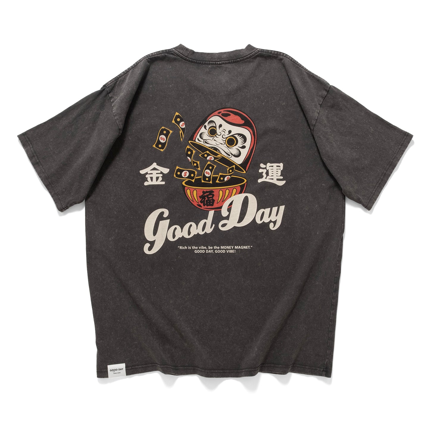 (ZT1673) Rich Daruma Graphic Tee