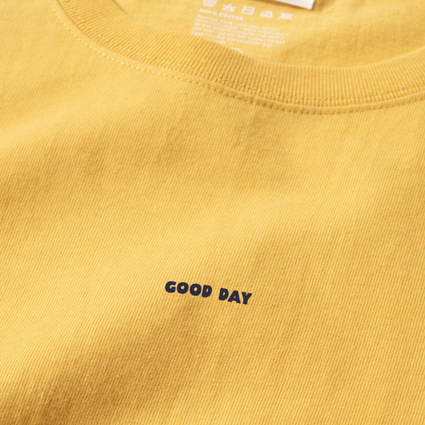 (ZT1676) GOOD DAY Heavyweight Message Tee