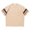 (ZT1683) Patch Sleeve Panel Pocket Tee