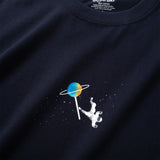 (ZT1706) Astronaut & Lollipop Graphic Tee