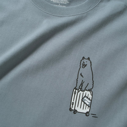 (ZT1709) Travel End Work Start Graphic Tee