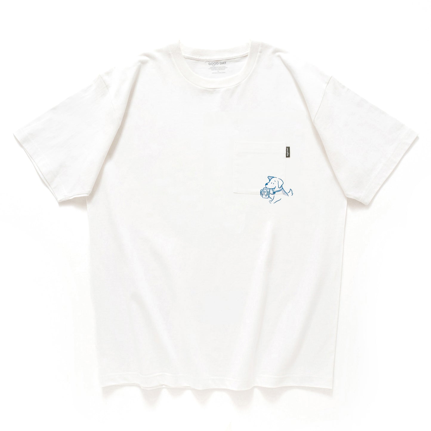 (ZT1710) Always Together Graphic Pocket Tee