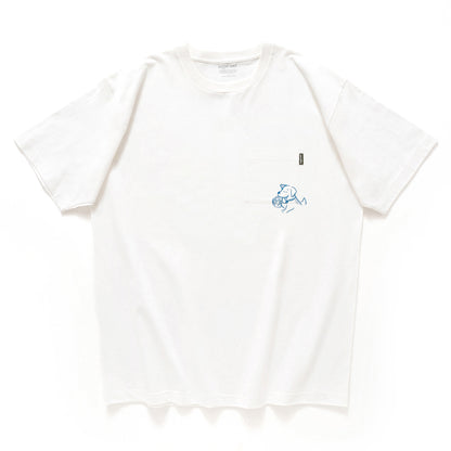 (ZT1710) Always Together Graphic Pocket Tee