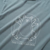 (ZT1719) The Vitruvian Dog 圖案 Tee