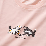 (ZT1724) Big Heart Graphic Tee