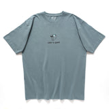 (ZT1725) Hard To Ignore Embroidery Graphic Tee