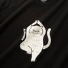 (ZT1730) Namaste Cat 圖案 Tee