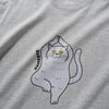 (ZT1730) Namaste Cat 圖案 Tee