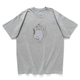 (ZT1730) Namaste Cat Graphic Tee