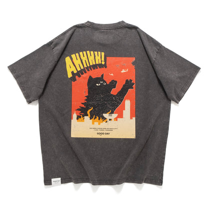 (ZT1741) AHHHH! Graphic Tee