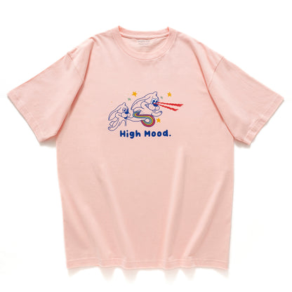 (ZT1748) High Mood Graphic Tee
